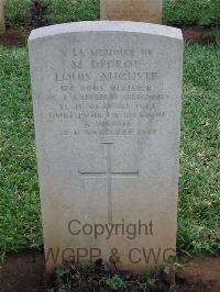 Dar Es Salaam War Cemetery - Decrop, Louis Auguste